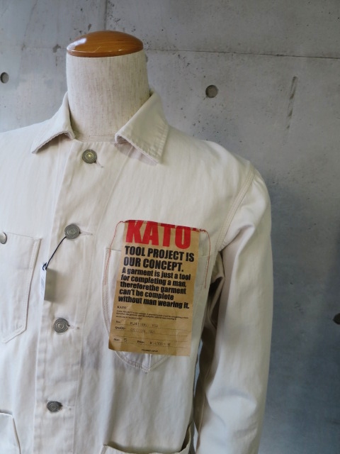 Natural CoverAll JACKET (再!)・・・ By Kato_d0152280_20452045.jpg