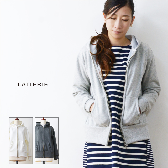 LAITERIE [レイトリー] ベロア裏毛ZIPパーカー [PLC14411] LADY\'S_f0051306_1946857.jpg