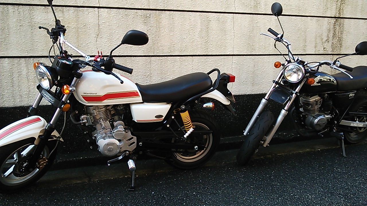 エイプサイズの１２５ｃｃですよ ｍｙ ｈａｒｔｆｏｒｄ