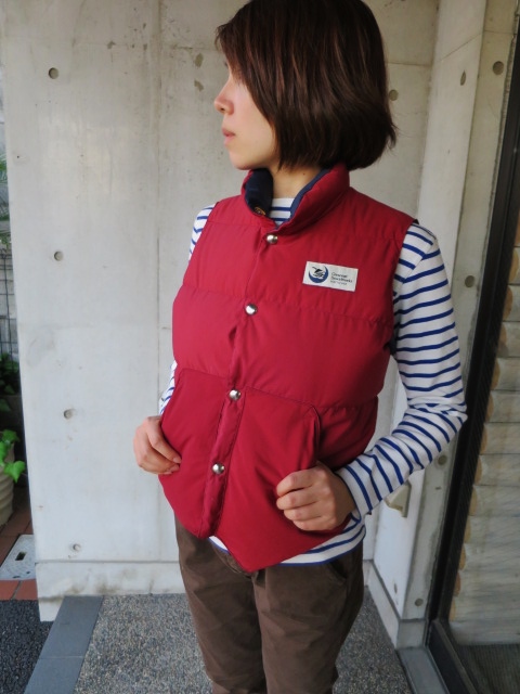 Crescent Down Works ・・・ 当店別注デザインDOWN VEST 其の①_d0152280_9261924.jpg