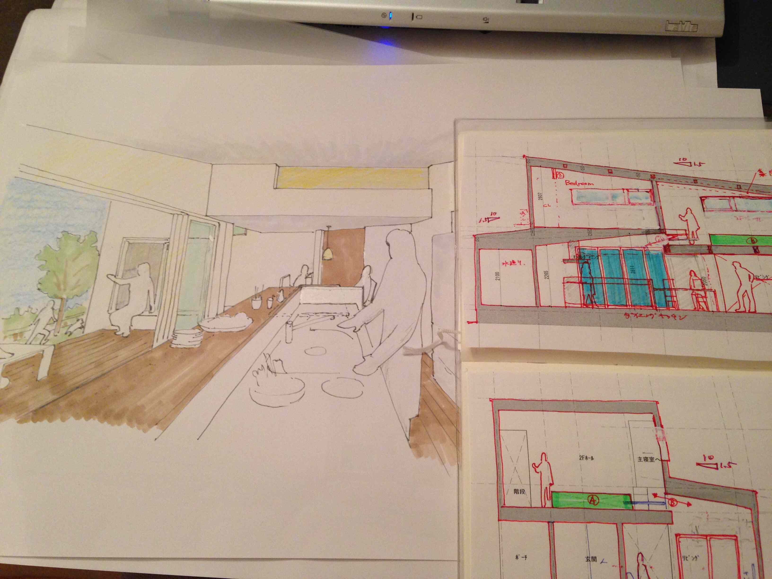 設計の進め方 手描きとCAD図面_b0349892_22134438.jpg