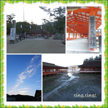 2014 広島AGAIN⑨  厳島神社早朝参拝　_f0195131_22275341.jpg