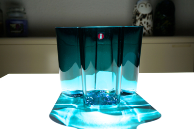 Alvar Aalto Collection -Vase 120mm petrol blue : buckの気ままなblog。