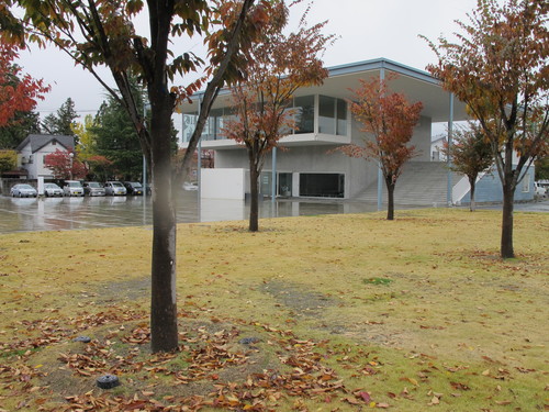 雨の米沢キャンパスの紅葉・黄葉、１０月２８日（火）・・・４_c0075701_1723287.jpg