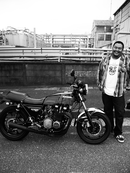 前田 佳玲 & kawasaki KZ1000MK2(2014 1004)_f0203027_12335779.jpg