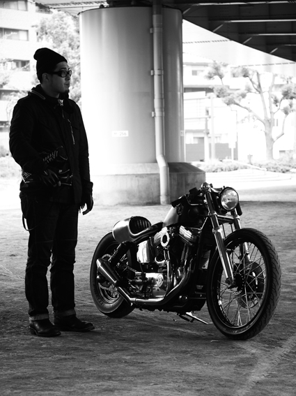 中村 元紀 ＆ Harley-Davidson XL1200（2014 1002）_f0203027_9334015.jpg