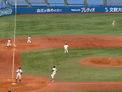 國學院大対拓殖大 10月8日 東都大学野球1部 前半_b0166128_0325280.jpg