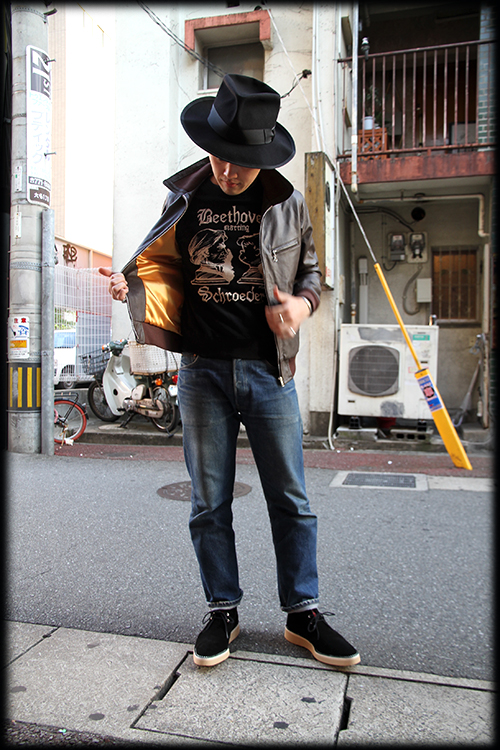 “RALEIGH Design x THE MACKSHOW” LEATHER JACKET「The CAVERN」_e0325662_14583417.jpg