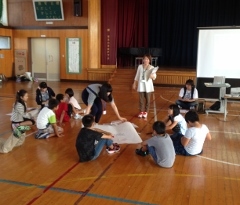 長岡市立宮本小学校においてワークショップ「Water~水に隠された真実~」を行いました。_c0167632_14221150.jpg