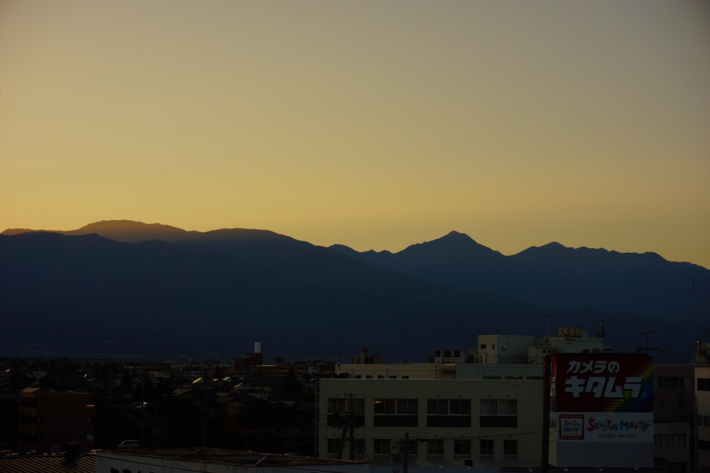 today\'s sunset 10月23日・24日_e0223456_10134846.jpg