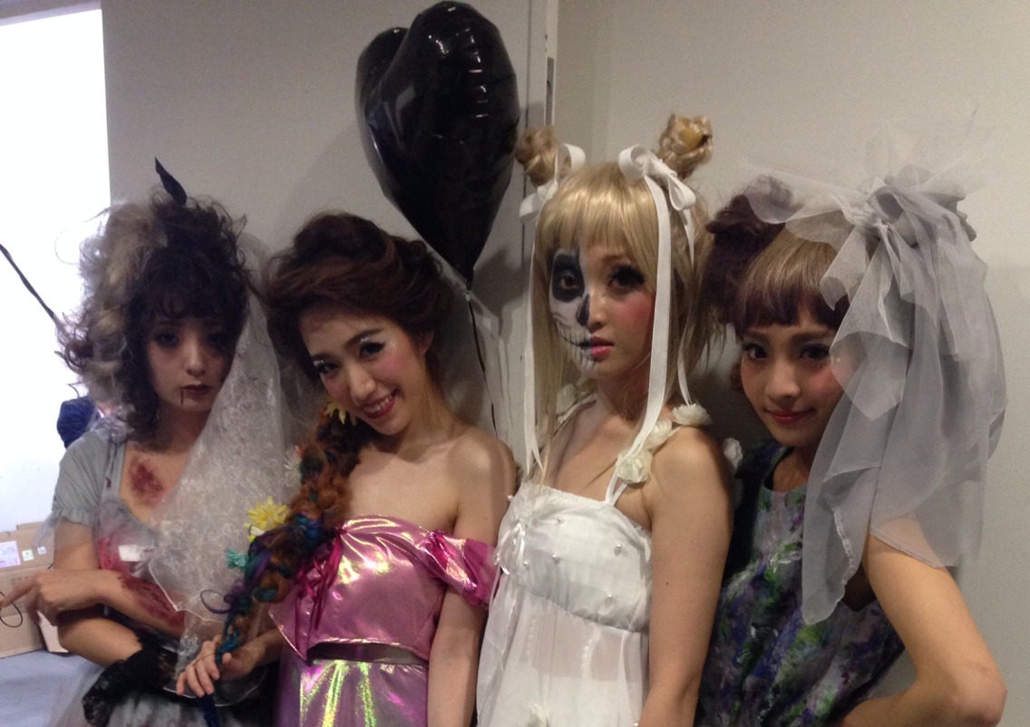 【イベント】TGC Night Halloween party☆ハロウィンイベントで無料ヘアアレンジやステージ上でモデルさんのヘアアレンジをしました♪_c0080367_20411679.jpg