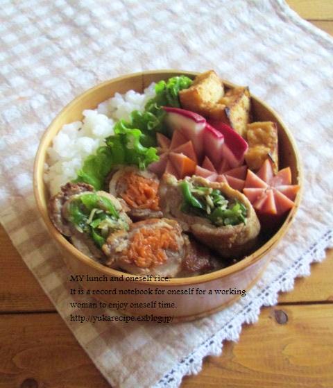 10.30　常備菜巻き巻き弁当_e0274872_07281231.jpg