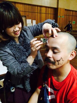 世界一爽やかな早朝ハロウィン、そして瀕死のうさぎさん_b0171831_19451619.jpg