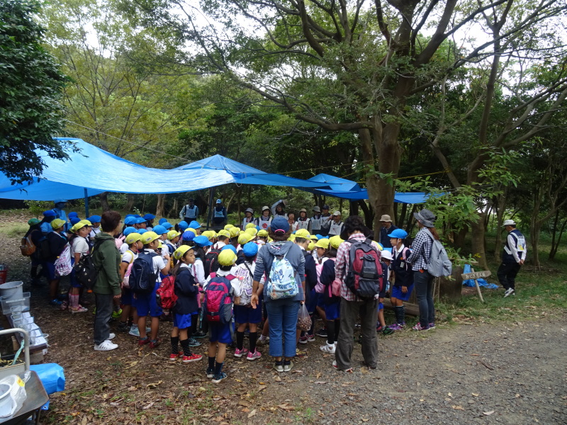 岸和田市立八木北小学校3年生遠足「里山体験」 in うみ森 by (TATE-misaki)_c0108460_21351896.jpg