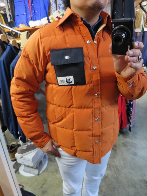 Crescent Down Works ・・・ 当店フル別注 DOWN SHIRTS JACKET!♪!_d0152280_21134927.jpg