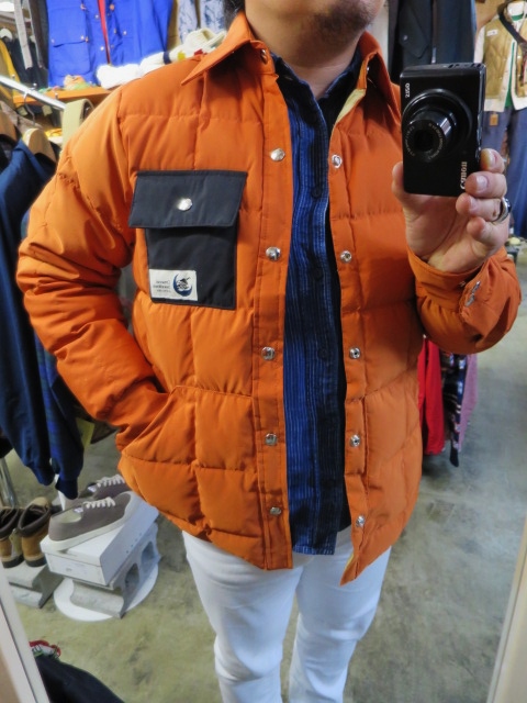 Crescent Down Works ・・・ 当店フル別注 DOWN SHIRTS JACKET!♪!_d0152280_21135842.jpg