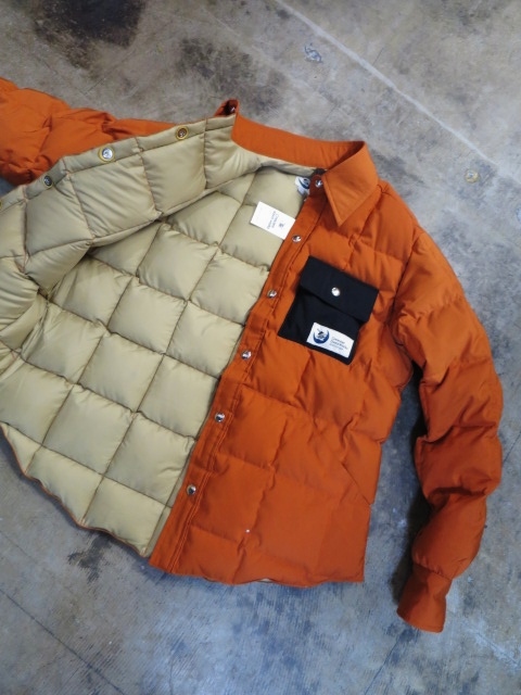 Crescent Down Works ・・・ 当店フル別注 DOWN SHIRTS JACKET!♪!_d0152280_21143113.jpg