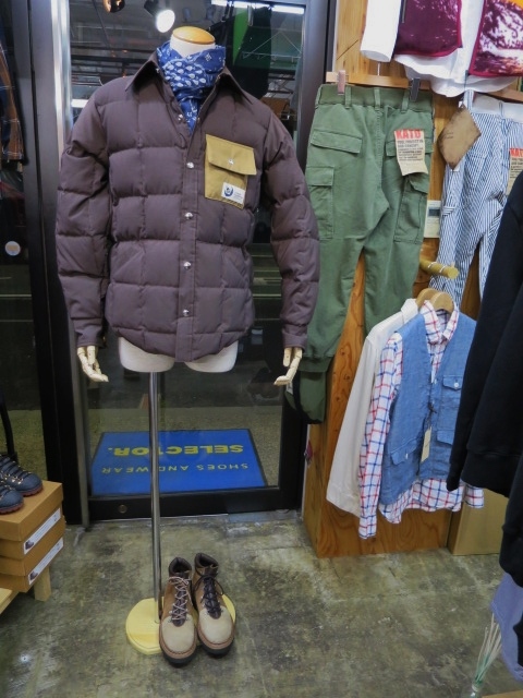 Crescent Down Works ・・・ 当店フル別注 DOWN SHIRTS JACKET!♪!_d0152280_2119993.jpg