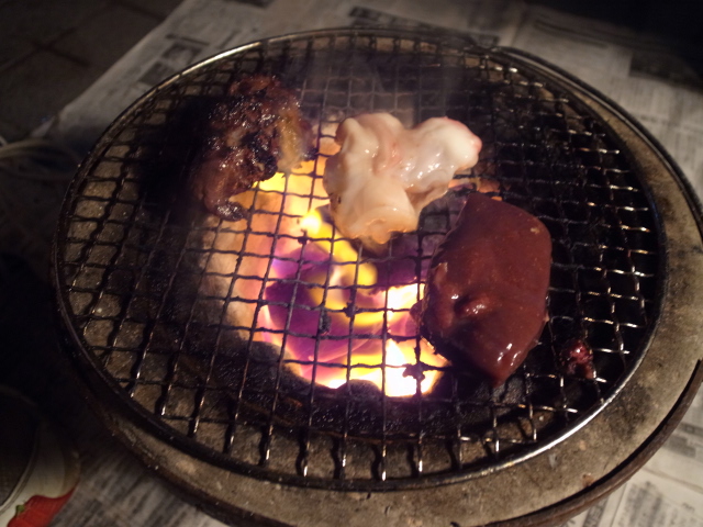 七輪バーベキュー@自宅_f0197703_12145531.jpg