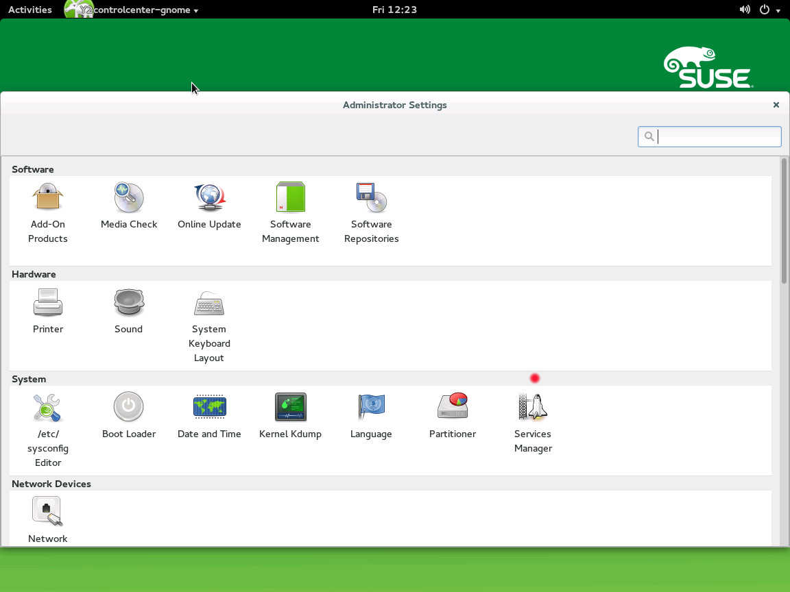 SUSE (SLES 12) ファーストインプレッション_a0056607_2233991.jpg