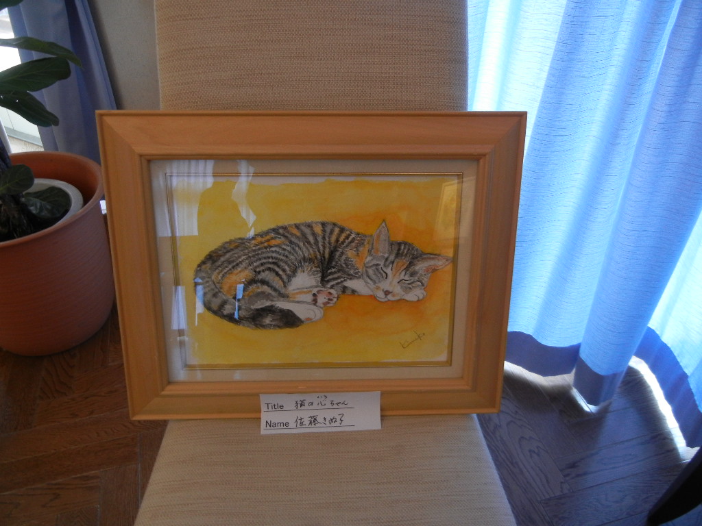 ’14,11,1(土)水彩画展とフラとウクレレの会!_f0060461_19374997.jpg