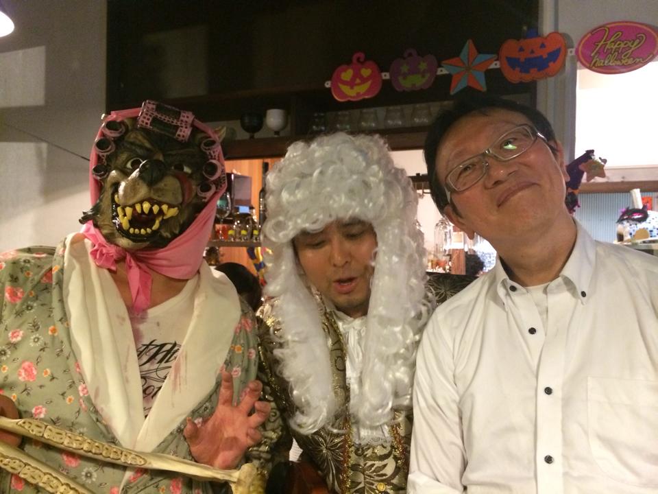 大村イル•ロスパッチョ・・ハロウィンライブ終了!・・河本洋平・阿野裕行デュオ_f0051464_12091624.jpg