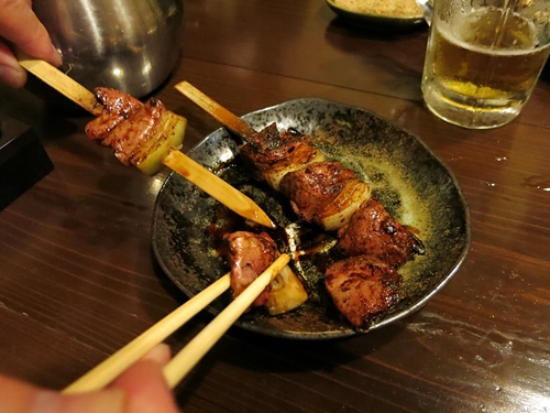 やき鳥 喰快 岡山本店でチョイ飲み ＠ 岡山市北区中山下_f0299682_12233210.jpg