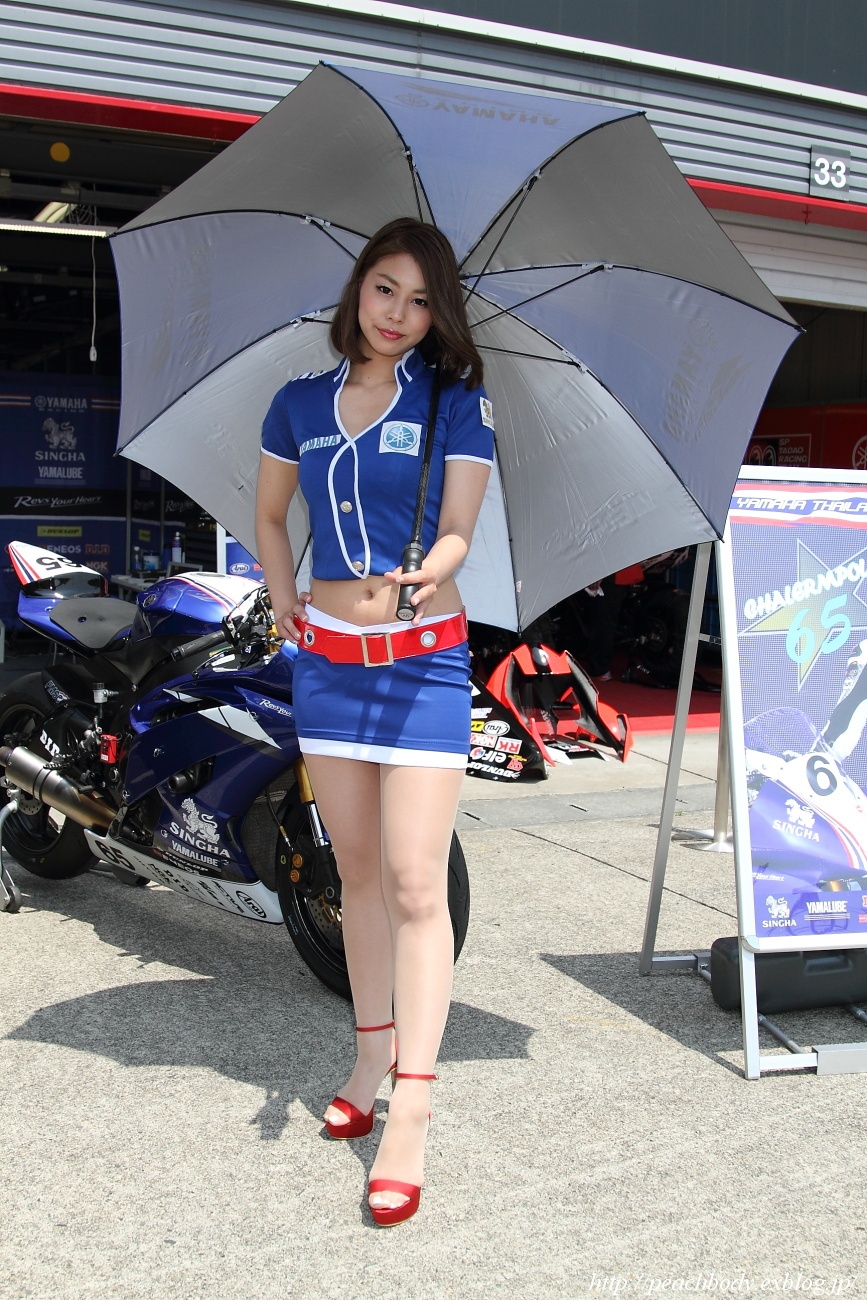 木村理恵 さん（Yamaha Thailand Racing Team レースクイーン）_c0215885_10113658.jpg