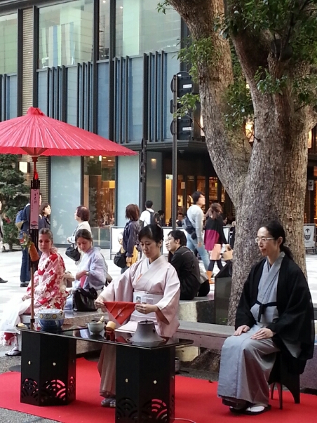 日本橋野村ビルYUITO福徳神社 野点席_c0049825_16464829.jpg