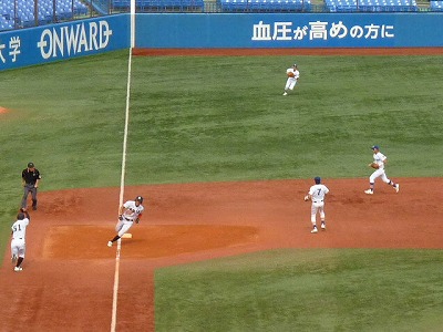 亜細亜大対駒澤大 10月10日 東都大学野球1部 前半_b0166128_1558356.jpg