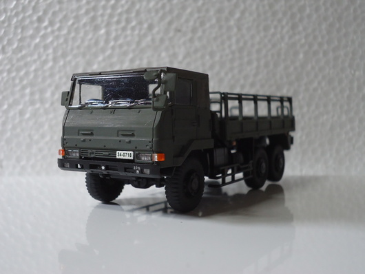 アオシマ・陸上自衛隊 3 1/2tトラック「3トン半 新型」災害派遣