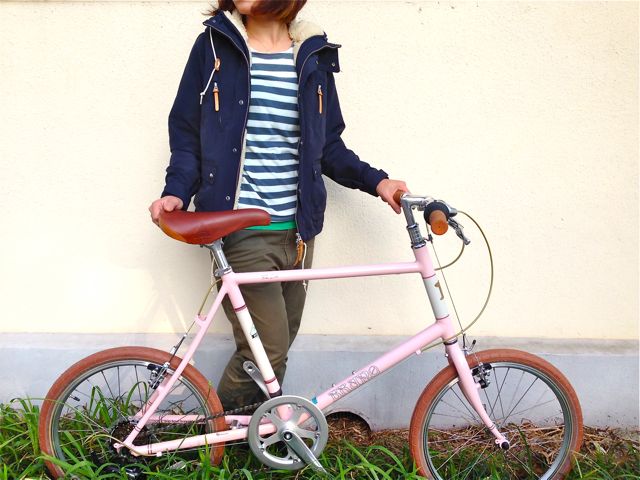 Bruno 15 Minivelo Flat ブルーノ ミニベロ おしゃれ 自転車 女子 サイクルショップ リピト イシュタール スタッフのあれこれそれ