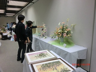 第59回調布市文化祭フラワーデザイン展　♪_a0185783_10583384.jpg