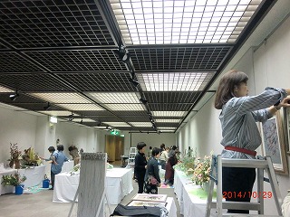 第59回調布市文化祭フラワーデザイン展　♪_a0185783_10592015.jpg