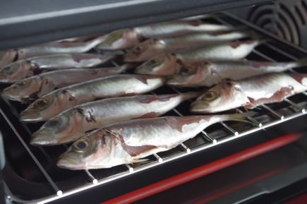 小アジの甘露煮_f0168317_1313910.jpg