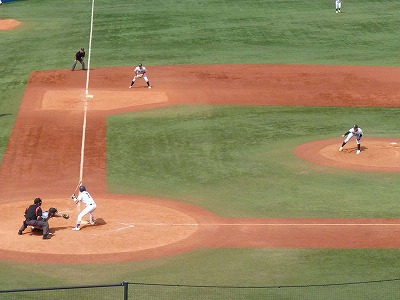亜細亜大対駒澤大 10月10日 東都大学野球1部 前半_b0166128_1002144.jpg