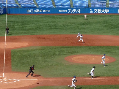 亜細亜大対駒澤大 10月10日 東都大学野球1部 後半_b0166128_124614.jpg