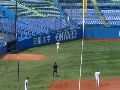 亜細亜大対駒澤大 10月10日 東都大学野球1部 後半_b0166128_1335971.jpg