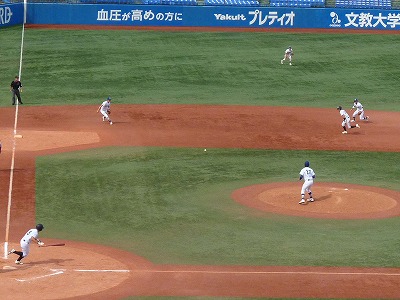 亜細亜大対駒澤大 10月10日 東都大学野球1部 後半_b0166128_1430312.jpg