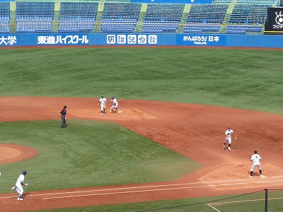 亜細亜大対駒澤大 10月10日 東都大学野球1部 前半_b0166128_927214.jpg