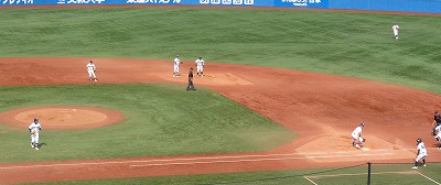 亜細亜大対駒澤大 10月10日 東都大学野球1部 前半_b0166128_9383173.jpg