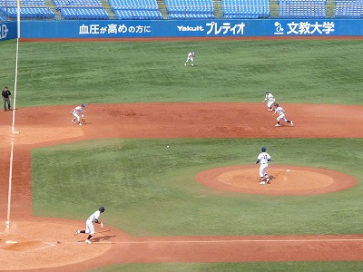 亜細亜大対駒澤大 10月10日 東都大学野球1部 前半_b0166128_942092.jpg