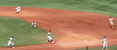 亜細亜大対駒澤大 10月10日 東都大学野球1部 前半_b0166128_9592652.jpg
