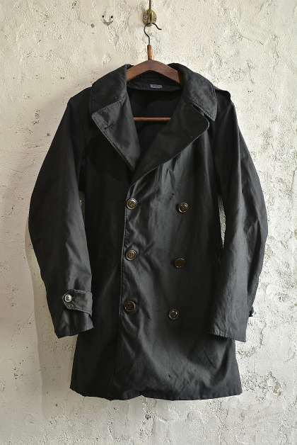 U.S. army cotton trench coat squat version_f0226051_14164616.jpg