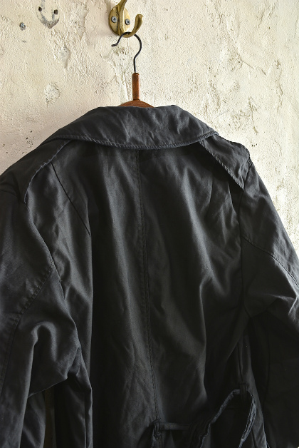 U.S. army cotton trench coat squat version_f0226051_14192886.jpg