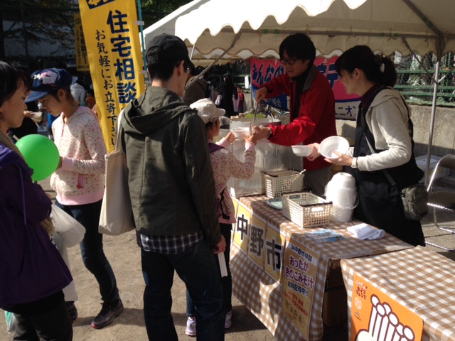 JA中野市さんと秋の経堂きのこ祭り♩_f0053279_124039100.jpg