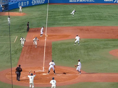 國學院大対拓殖大 10月10日 東都大学野球1部 前半_b0166128_111353.jpg