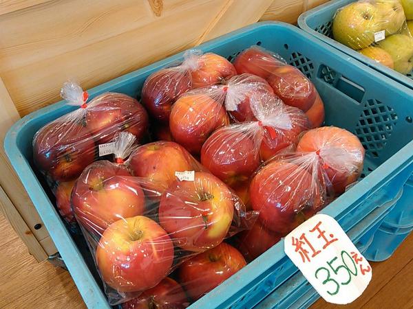 道の駅三田貝分校はりんごの種類豊富。_b0206037_18110893.jpg