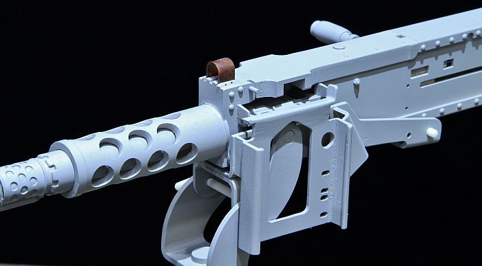 U.S. CAL.50 HEAVY BARREL BROWNING MACHINE GUN M2 : 