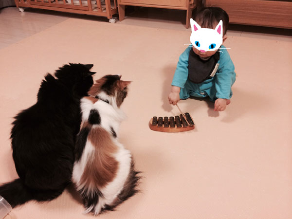 みつまめちゃん と うーちゃん_a0064067_01053607.jpg